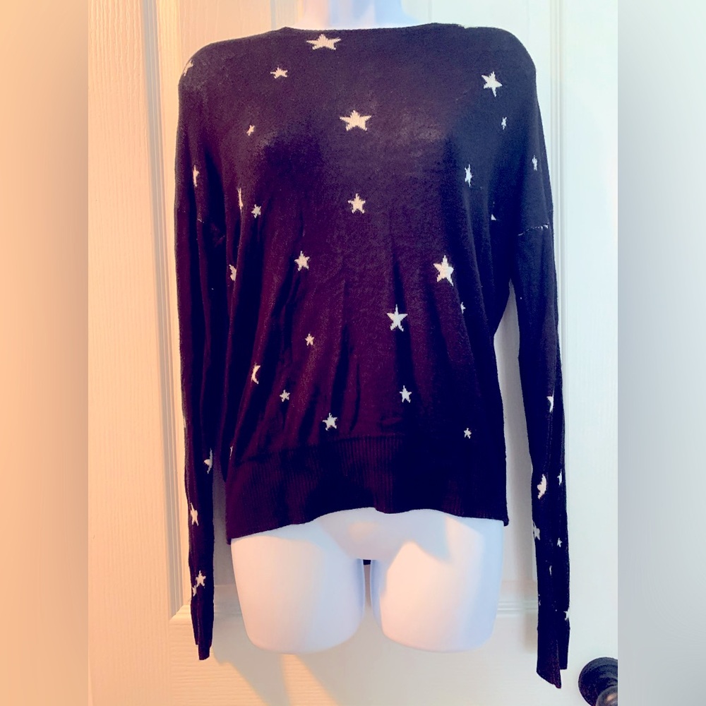 Medium Olive and Oak Star Sweater